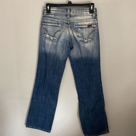 Bulgari Women's Blue Jeans size 26/32. Vintage. - Picture 4 of 4
